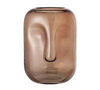 Bloomingville Vase, Marron, Verre