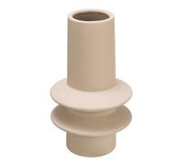 Bloomingville Vase sculptural Moderne en grès avec Vernis en Latex, Taupe