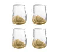 Bloomingville Verre Ballard. lot de 4 Naturel