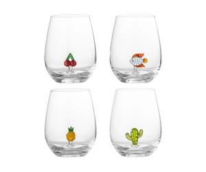 Bloomingville Verre Misa 56 cl Lot de 4 Clair