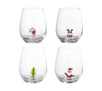 Bloomingville Verre Misa 56 cl Lot de 4 Noël