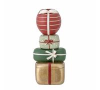 Bloomingville Wish 82062281 Bougeoir en polyrésine Rouge Ø 6 x H 14 cm