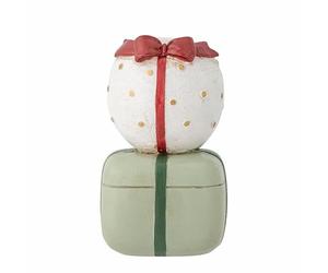 Bloomingville Wish Bougeoir en polyrésine Vert Ø 5 x H 9 cm