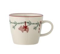 Bloomingville Yule Gobelet en faïence naturelle 9,5 x 8 cm 300 ml
