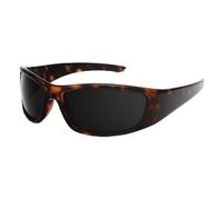 Bloomoak CAT4 Lens Lunettes de soleil polarisées | Lunettes de soleil sport enveloppantes unisexe | UV400 | Pour la photophobie (Noir/Foncé (95% de blocage de la lumière) / M/Écaille de tortue)