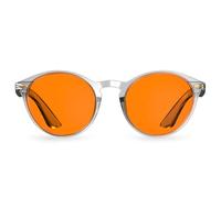 Bloomoak Lunettes de lecture à blocage de lumière bleue à 99,9% (Transparent, 0 Dioptries), Lunettes de jeu, Soulagement de la fatigue oculaire et amélioration du sommeil