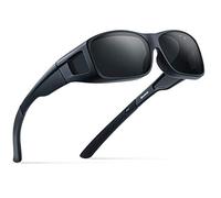 Bloomoak Pour Lunettes de vue, Lunettes de vue, Protection UV 100% Anti-éblouissement, Monture TR90 Pour Homme et Femme (Gris)