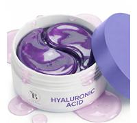 BLOOMORA Patch Yeux Acide Hyaluronique (30 Paires, 60 Pièces) - Eye Mask Hydratant et Lissant, Patches Anti Cernes et Poches, Masque Yeux en Gel pour Femmes