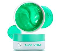 BLOOMORA Patch Yeux Aloe Vera - Masque Yeux Anti Cernes et Poches, Eye Mask Rafraîchissant et Hydratant, Patch Gel Apaisant pour Femmes (30 Paires, 60 Pièces)