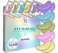 BLOOMORA Patch Yeux Anti Cernes (30 paires) | Masque Yeux avec Niacinamide et Acide Hyaluronique | Patch Anti Cernes Yeux | Anti Poche Sous Les Yeux | Patchs Pour les yeux - Mix