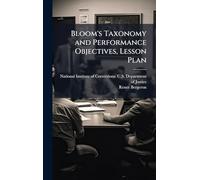Bloom's Taxonomy and Performance Objectives, Lesson Plan