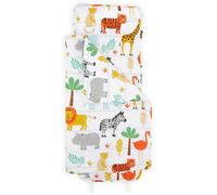 Bloomsbury Mill - Safari - Animaux De La Jungle - Matelas Ultra-Doux pour Tout-Petit - Inclut Oreiller, Matelas Et Couverture - Sac De Couchage pour La Garderie, La Sieste Et Les Voyages