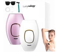Bloomy Luminology Epilateur, Lumynology Bloomy Epilateur Lumière Pulsée, Epilateur Bloomy, Pour Visage/Corps, Efficace, Rapide Et Indolore (2pcs-C)