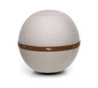 Bloon Siège Ballon Bureau Ergonomique | Anti Mal de Dos, Anti-dérapant, Anti-tâches & Ultra-résistant | Fait à la Main au Portugal | Couleur Ivoire | 55 cm