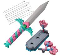 BLOOOK Squids Collier Jeu, Hide and Seek Pendentif trou de serrure, Squid Gongi Coréen Game, 2025, folk coréen, collier de jeu traditionnel, pendentif cadeau pour les fans de Squid TV, M, PLA