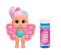 BLOOPIES Magic Bubbles Diana Poupée de fée à Collectionner Qui gicle de l'eau et Fait des Bulles Magiques avec Ses Ailes, Jouet de Bain et d'eau pour Filles et garçons à partir de 18 Mois