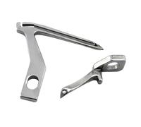 BLOOY 141000345 + 141000352 Kit boucle supérieure et inférieure pour surjeteuse blanche 1500, 1600, 1634, 4500, Euro Pro EP550