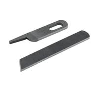 Blooy - 144074-300 + S20582-001 Jeu de couteaux supérieurs et inférieurs pour machines à coudre surjeteuses Brother MA4-C31, EF4-N11, EF4-N21 (10 ensembles)