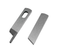 Blooy - Ensemble de couteaux supérieurs et inférieurs A4142-335-000 + A4145-335-000 pour machines à coudre surjeteuses JUKI MO-634D, MO-644D, MO-654D, MO-735 (1 ensemble)