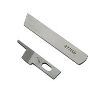 Blooy Lot de 10 couteaux supérieurs et inférieurs 277000 + 277009 pour machine à coudre Pegasus EX3215, EX3216, EX5204, EXT5214, M852-90