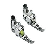 Blooy Lot de 2 pieds presseurs P363 de 0,3 cm pour machine à coudre JUKI Brother Jack avec roulette