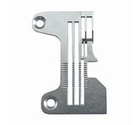 Blooy - Plaque de gorge E252 compatible avec Siruba 747L-514M, Pegasus EX5124-03, JUKI MO-6800D industrielle 4 fils pour machines à coudre surjeteuses, taille 2 x 4 mm