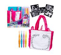 Lansay - BLOPENS X-TRA - Styl'Bag Licorne - Kit Personnalisation Sac à Colorier - Pour Enfants Dès 6 Ans - Avec 4 Feutres à Souffler Blopens, 5 Pochoirs Réutilisables - Sac Licorne Inclus & Lavable