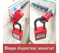 Bloque disjoncteur miniature - broches vers l'intérieur MASTER LOCK