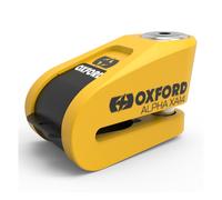 Oxford Rider Equipment Bloque-disque Alpha XA14 avec alarme Doré 14 mm