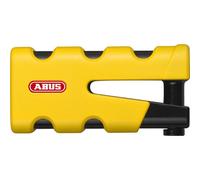 ABUS Antivol à Disque de Frein Granit Sledg 77 - Antivol pour Moto avec Cylindre XPlus sécurisé et câble de Rappel - Niveau de sécurité 17 - Jaune