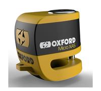 Oxford Rider Equipment Antivol de disque Scoot XA5 Alarme 5,5 mm Doré
