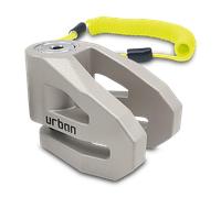 URBAN UR208T Antivol Bloque Disque Moto, ø10mm, Plus Léger et Robuste, Sécurité Compacte et Efficace, Verrouillage Facile, Câble de Rappel, Bloc Disque Frein pour Scooter, Velo, Trottinette Electrique