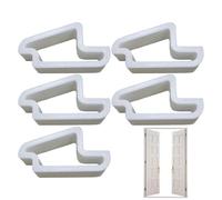 Bloque-fenêtres de sécurité | 5 cales anti-pincement,Limiteur de fenêtre | Pour maison, lieu de travail, appartement, sous-sol, balcon