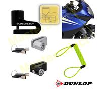 Bloque pince disque pour moto vélo avec câble de rappel poignée mini antivol