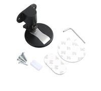 bloque porte Butée de porte réglable, support magnétique anti-collision sans perforation, matériel caché(Adjustable-Black)