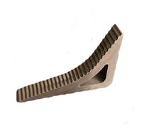 Bloque Porte Butoir de porte triangulaire, 2 pièces, Protection contre les chocs Cale Porte (Color : Brown)