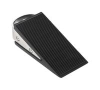 bloque porte Cale de porte en caoutchouc et acier inoxydable anti-perforation for portail sol