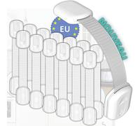 Bloque Porte Sécurité BébéKit Securite Enfant 14 Bloc PortesGrattoir De Retrait IncluInstallation Facile Sans OutilTiroir Loquets Armoire Frigo Fenêtre Cuvette