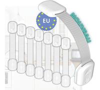 Bloque Porte Sécurité BébéKit Securite Enfant 8 Bloc PortesGrattoir De Retrait IncluInstallation Facile Sans OutilTiroir Loquets Armoire Frigo Fenêtre Cuvette