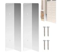 Bloque-souris - Protection d'angle 2 pièces | Barrière contre les rongeurs avec cadre de porte, bouclier anti-serpent, protection de patio intérieur et extérieur pour le bas d