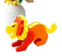 Bloques De Construcción De Animales,Juego De Bloques De Animales, Fiestas De Rompecabezas 3D Favorece Bloques De Animales En Miniatura, Juguete De Ladrillos De Construcción, Animal De Juguete Exquisit