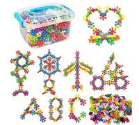 Bloques De Construcción Infantiles - Piezas Conectables, Juego Sensorial Educativo | Set Didáctico De Aprendizaje Creativo Colorido, Desarrollo Cognitivo Motriz Infantil Uso En Hogar Escuela Guardería