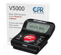 Bloqueur d'Appels CPR V5000 - La Solution no.1 en France pour Les Téléphones Fixes et sans Fil. Préchargement de 5000 Numéros Plus Ajout de 1500 Autres. Installation sans Effort.