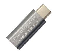 Bloqueur de de données - Adaptateur de condensation USB, connecteur de charge-Only pour la sécurité du téléphone | Prise sans hack pour PC, tablette, kiosque d'aéroport, bouclier de câble