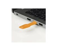 Lindy Bloqueurs de port RJ-45 sans clé – Pack de 20, Orange