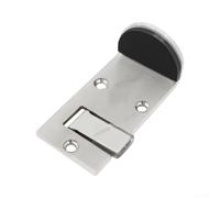 Bloqueur de porte en acier inoxydable for une protection contre le vent et sécurité optimale - Pince à double usage avec flexibilité directionnelle gauche ou droite, idéale for un commercial (L-5CM)