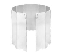 Bloqueur De Vent Pour Grill Extérieur - Pare-brise P0ur La Cuisinière De Camping | Aluminium Pliable P0ur | En Pare-brise Léger 190g Pour La Cuisinière À Gaz Extérieure Et Les Fours De Pique-nique Lon