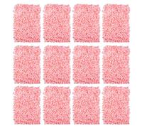 BLOSMON Fleur Artificielle Panneau Mural Decoratif 12 Pièces Rougir Hortensia Mur de Fleurs Artificielles pour Decoration Mariage Fausse Flowers Vegetal Panneau pour Décoration Salon Maison Fete Fond