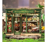 Blossom florists - maquette booknook serre-livre
