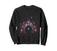 Blossom House Mystical Whimsigoth Art Episodique Dessin Sweatshirt